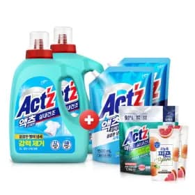액츠 퍼펙트 실내건조 세제 3L 2개 1.5L 2개 미니증정 액츠 퍼펙트 실내건조 세제 3L 2개 1.5L 2개 미니증정