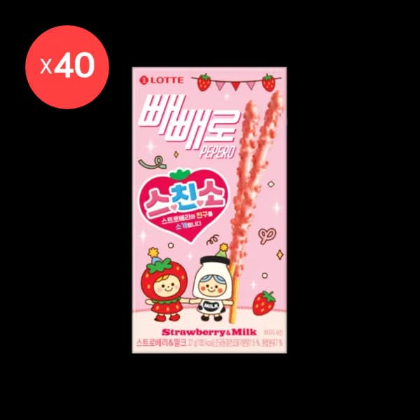 롯데웰푸드 빼빼로 스친소 40개 29,400원 롯데웰푸드 빼빼로 스친소 40개 29,400원