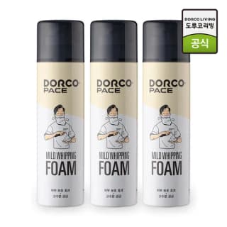 도루코 페이스 마일드 휘핑 쉐이빙폼