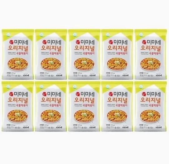 미미네 오리지널 국물떡볶이 570g 0봉 1 미미네 오리지널 국물떡볶이 570g 0봉 1