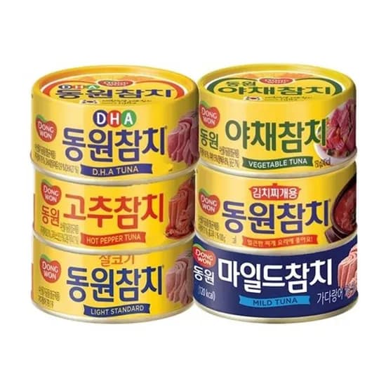 동원참치 150g 8캔 라이트스탠다드 외 동원참치 150g 8캔 라이트스탠다드 외