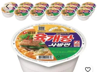 농심 육개장 사발면