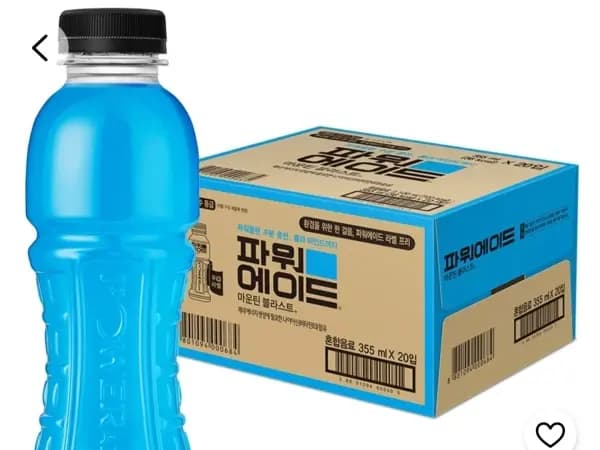 코카콜라음료 파워에이드 마운틴 블라스트 355ml (페트)