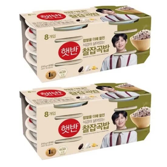 햇반 찰잡곡밥 210g 24개 햇반 찰잡곡밥 210g 24개