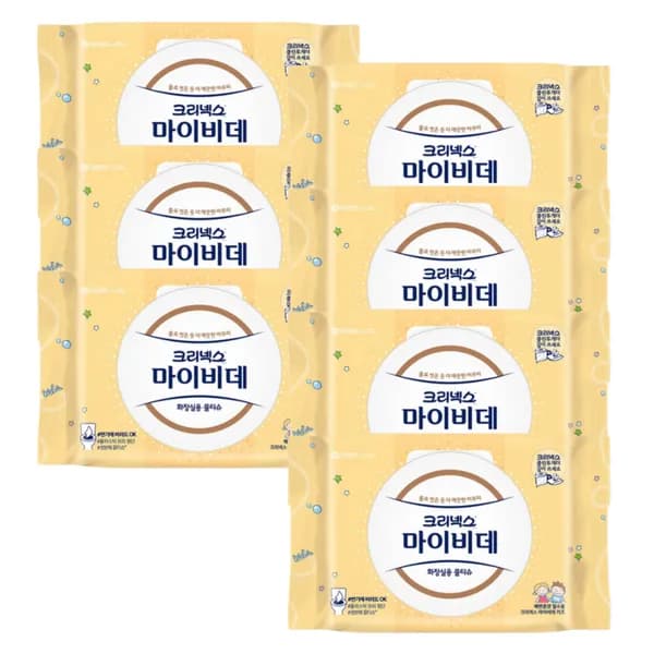 크리넥스 마이비데 키즈 40매 7개 90g 1개 13,400원 크리넥스 마이비데 키즈 40매 7개 90g 1개 13,400원