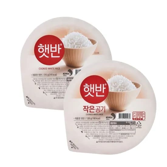 햇반 백미밥 130g 12개 햇반 백미밥 130g 12개