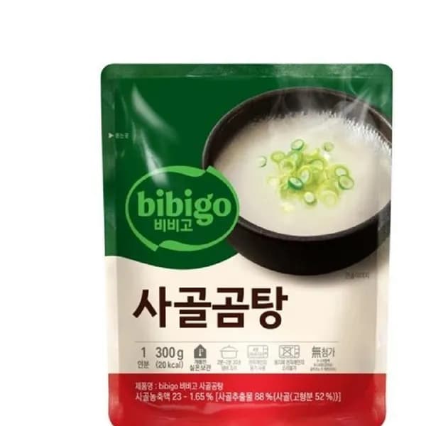 비비고 사골곰탕 300g 10개 12,900원 비비고 사골곰탕 300g 10개 12,900원