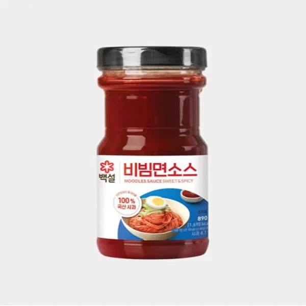 CJ제일제당 백설 비빔면소스 890g 1개 9,850원 CJ제일제당 백설 비빔면소스 890g 1개 9,850원