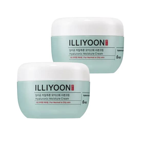 일리윤 히알루론 모이스춰 수분크림 100ml 2개 일리윤 히알루론 모이스춰 수분크림 100ml 2개