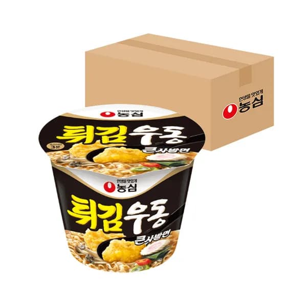농심 튀김우동 큰컵 111g 16개 농심 튀김우동 큰컵 111g 16개