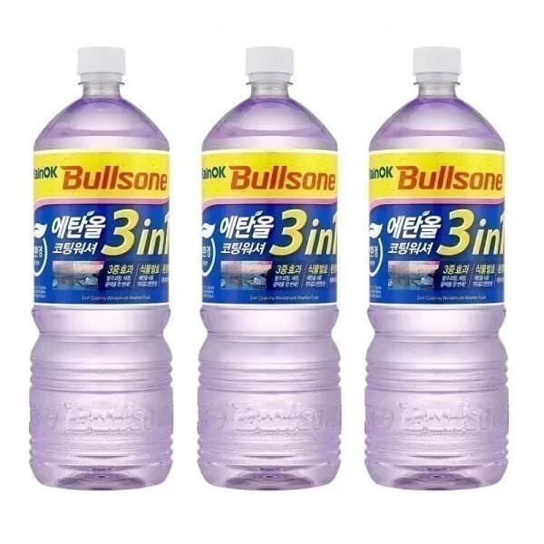 불스원 레인오케이 에탄올 워셔액 1.8L 3개 불스원 레인오케이 에탄올 워셔액 1.8L 3개