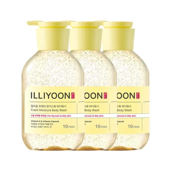 일리윤 프레쉬 모이스춰 바디워시 500ml 3개 일리윤 프레쉬 모이스춰 바디워시 500ml 3개