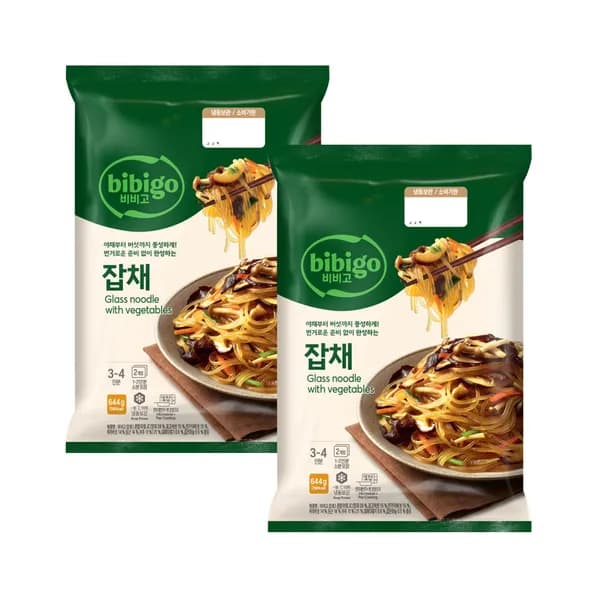 CJ제일제당 비비고 잡채 644g 2개 23,900원 CJ제일제당 비비고 잡채 644g 2개 23,900원