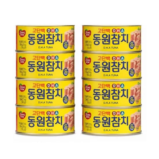 동원 참치 DHA 원터치 150g 8개 동원 참치 DHA 원터치 150g 8개