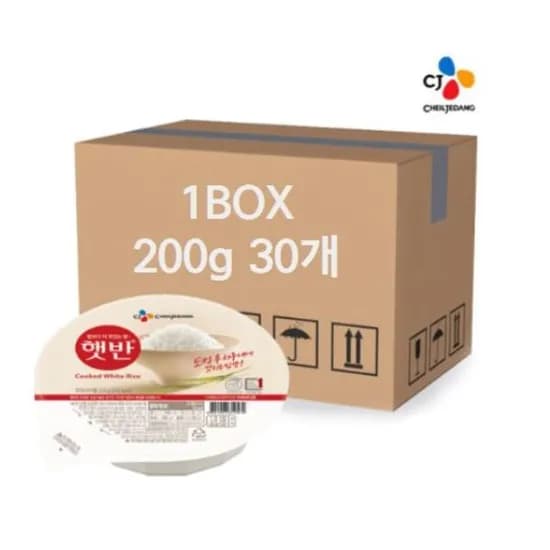 CJ제일제당 햇반 200g 30개 CJ제일제당 햇반 200g 30개