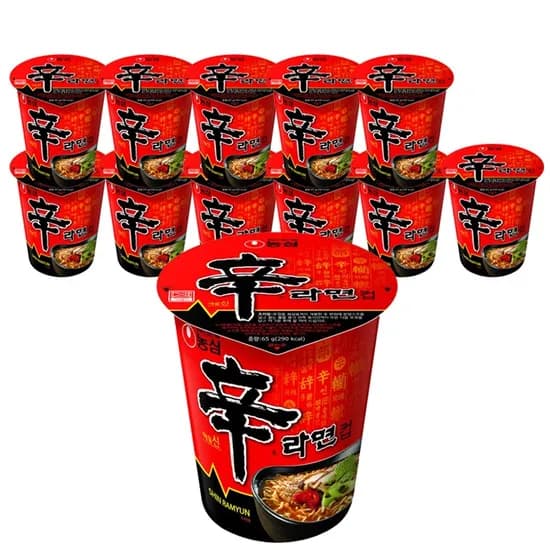 농심 신라면 소컵 65g 12개 농심 신라면 소컵 65g 12개