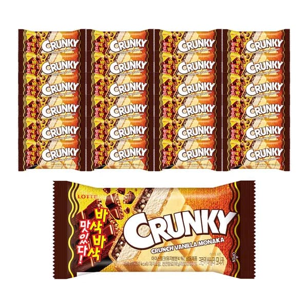 롯데웰푸드 크런키 모나카 150ml 24개 29,900원 롯데웰푸드 크런키 모나카 150ml 24개 29,900원