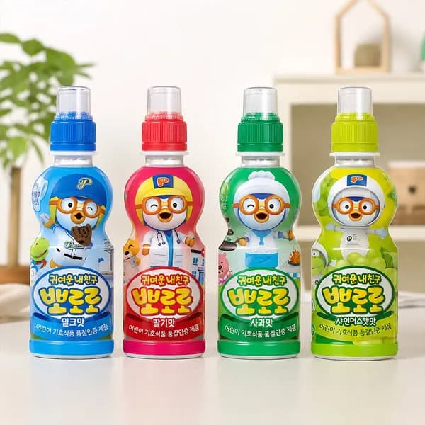 팔도 뽀로로 음료수 235ml 4종 혼합 24입 1세트 20,500원 팔도 뽀로로 음료수 235ml 4종 혼합 24입 1세트 20,500원