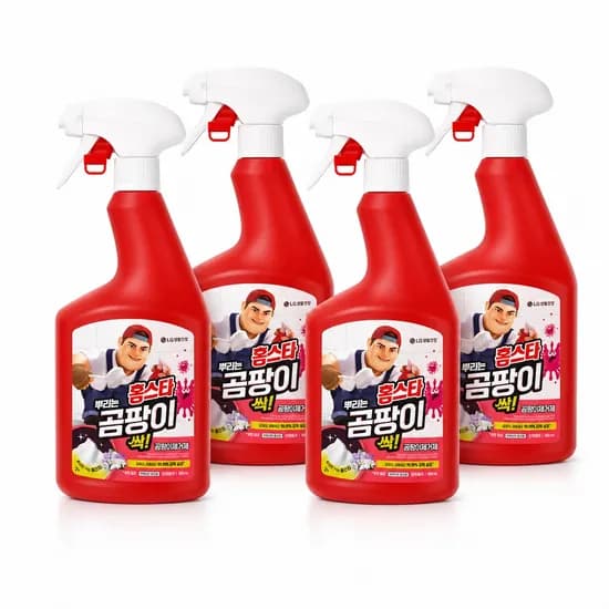 홈스타 뿌리는곰팡이싹 900ml 4개 홈스타 뿌리는곰팡이싹 900ml 4개