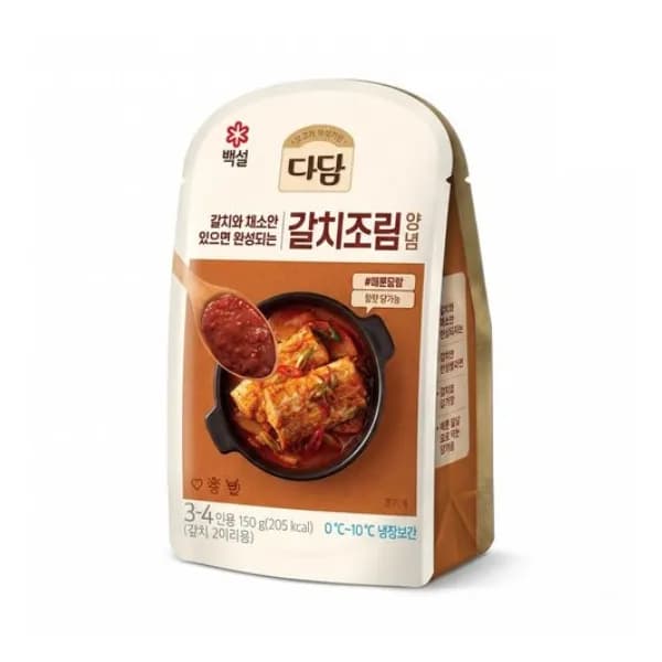 CJ제일제당 다담 갈치조림 양념 150g 3개 CJ제일제당 다담 갈치조림 양념 150g 3개