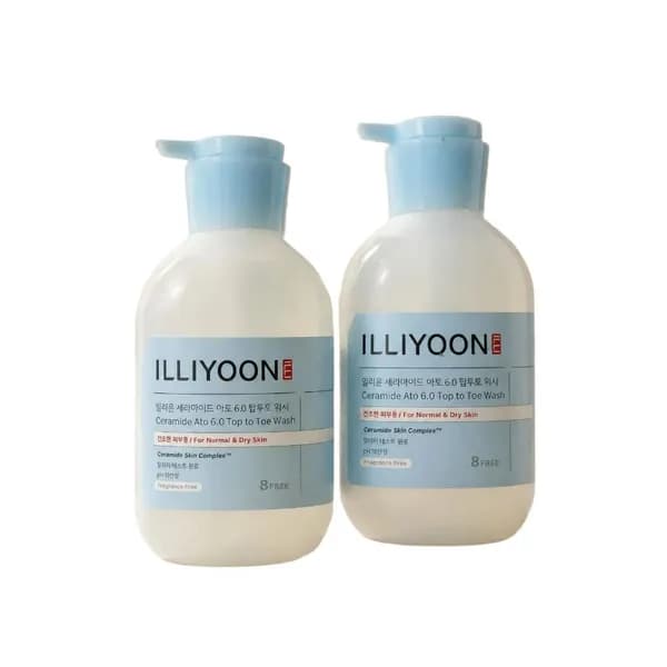 일리윤 세라마이드 아토6.0 탑투토워시 500ml 2개 일리윤 세라마이드 아토6.0 탑투토워시 500ml 2개