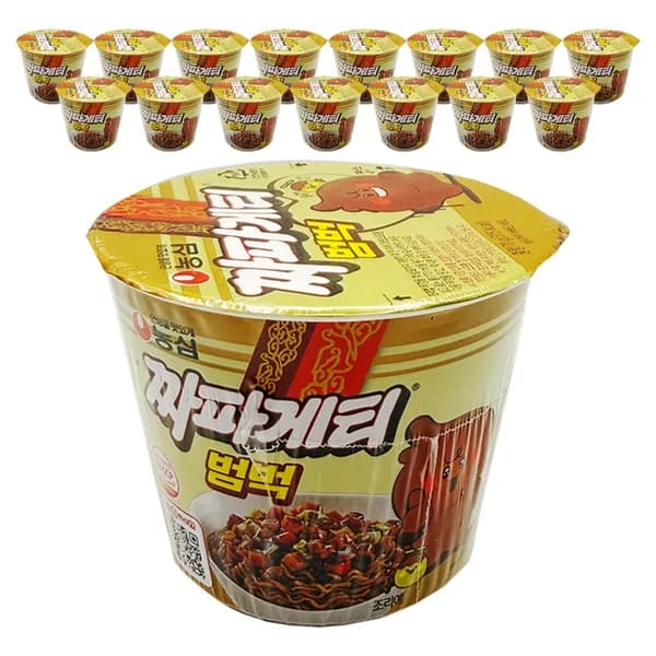 농심 짜파게티 범벅 70g 15개입 농심 짜파게티 범벅 70g 15개입