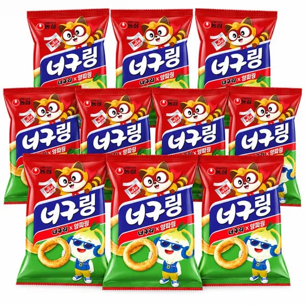 농심 너구링 100g 10개 20,900원 농심 너구링 100g 10개 20,900원