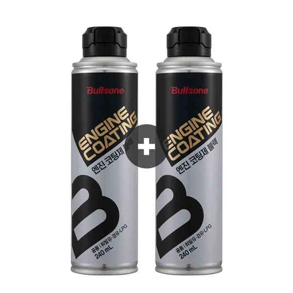 불스원 엔진코팅제 블랙 240ml 2개 불스원 엔진코팅제 블랙 240ml 2개
