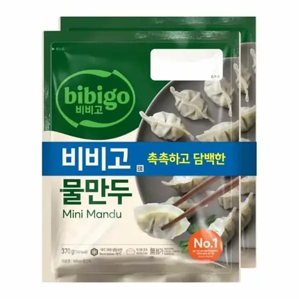 CJ제일제당 비비고 물만두 370g 2팩 CJ제일제당 비비고 물만두 370g 2팩