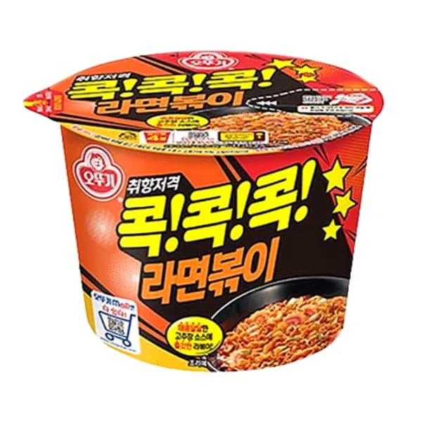 오뚜기 콕콕콕 라면볶이 120g 6개 오뚜기 콕콕콕 라면볶이 120g 6개