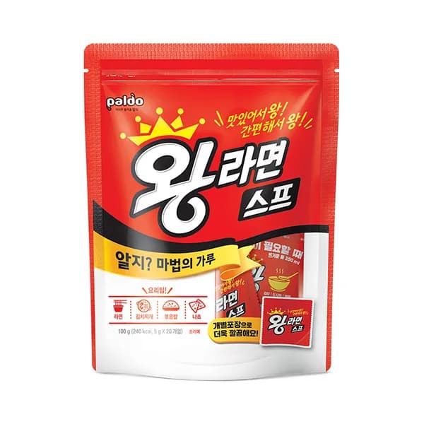 팔도 왕라면 스프 100g 2개 팔도 왕라면 스프 100g 2개