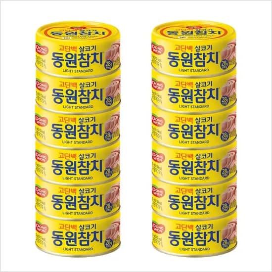 동원참치 살코기 라이트스탠다드 150g 12개 동원참치 살코기 라이트스탠다드 150g 12개