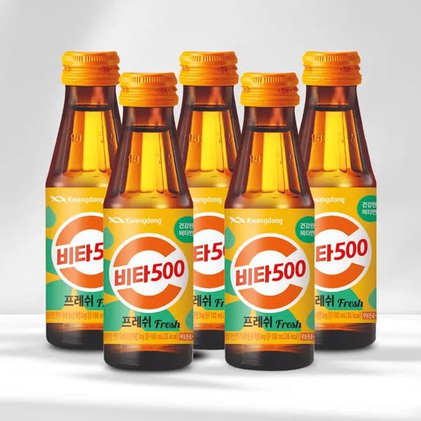 광동제약 비타500 프레쉬 100ml 50개 광동제약 비타500 프레쉬 100ml 50개