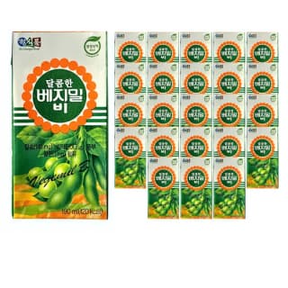 정식품 달콤한 베지밀 비 190ml (팩)