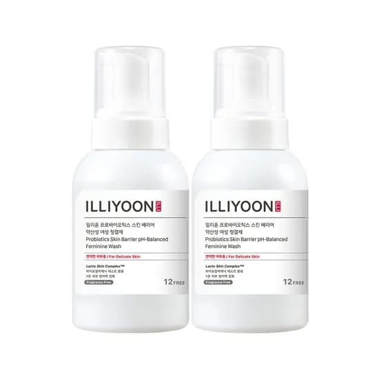 일리윤 프로바이오틱스 스킨배리어 약산성 여성청결제 300ml 2개 일리윤 프로바이오틱스 스킨배리어 약산성 여성청결제 300ml 2개