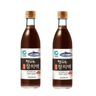 대상 청정원 맛선생 꽃게 참치액