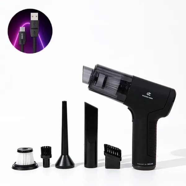 DICUBE 차량용 청소기, 에어건 몬스터, 1개 DICUBE 차량용 청소기, 에어건 몬스터, 1개